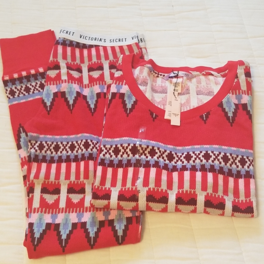 Victoria Secret long sleeve pajama set